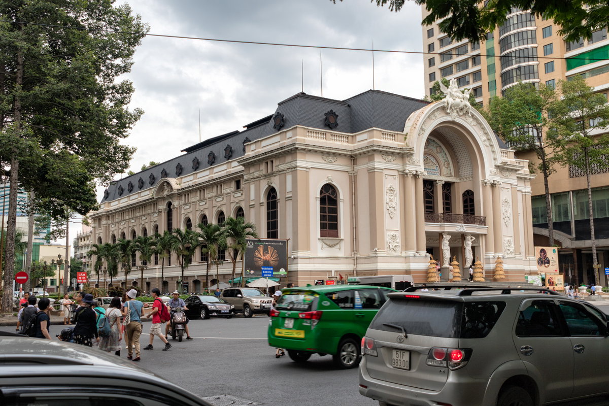 Ho Chi Minh City Opera House, Ho Chi Minh City, Vietnam, 2018