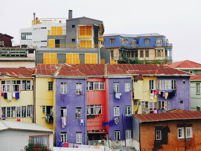 Random houses in Valparaiso, Chile (Unsplash), Valparaíso, 2017