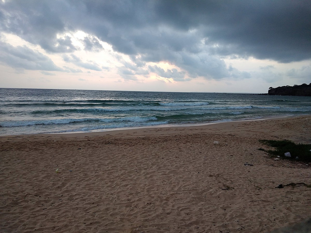 Trincomalee town beach 1, Trincomalee, Sri Lanka, 2020
