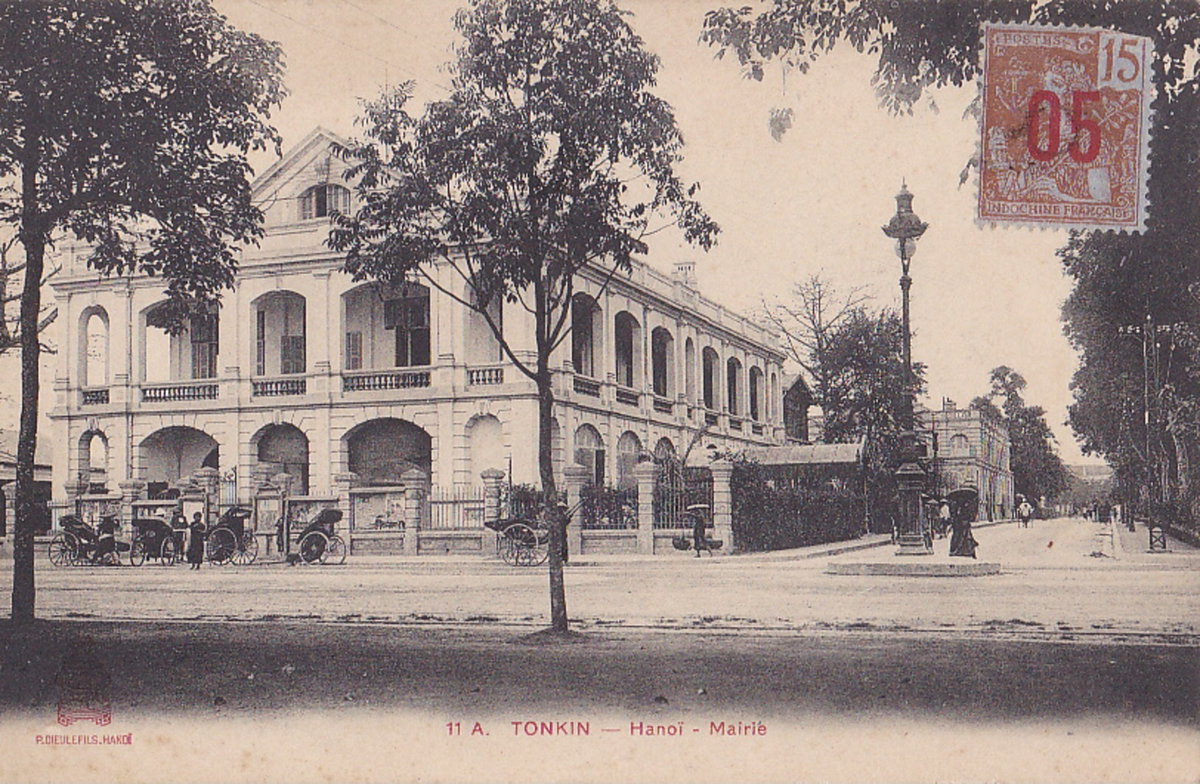 Hanoï - Mairie, Hanoi, Vietnam, 1950