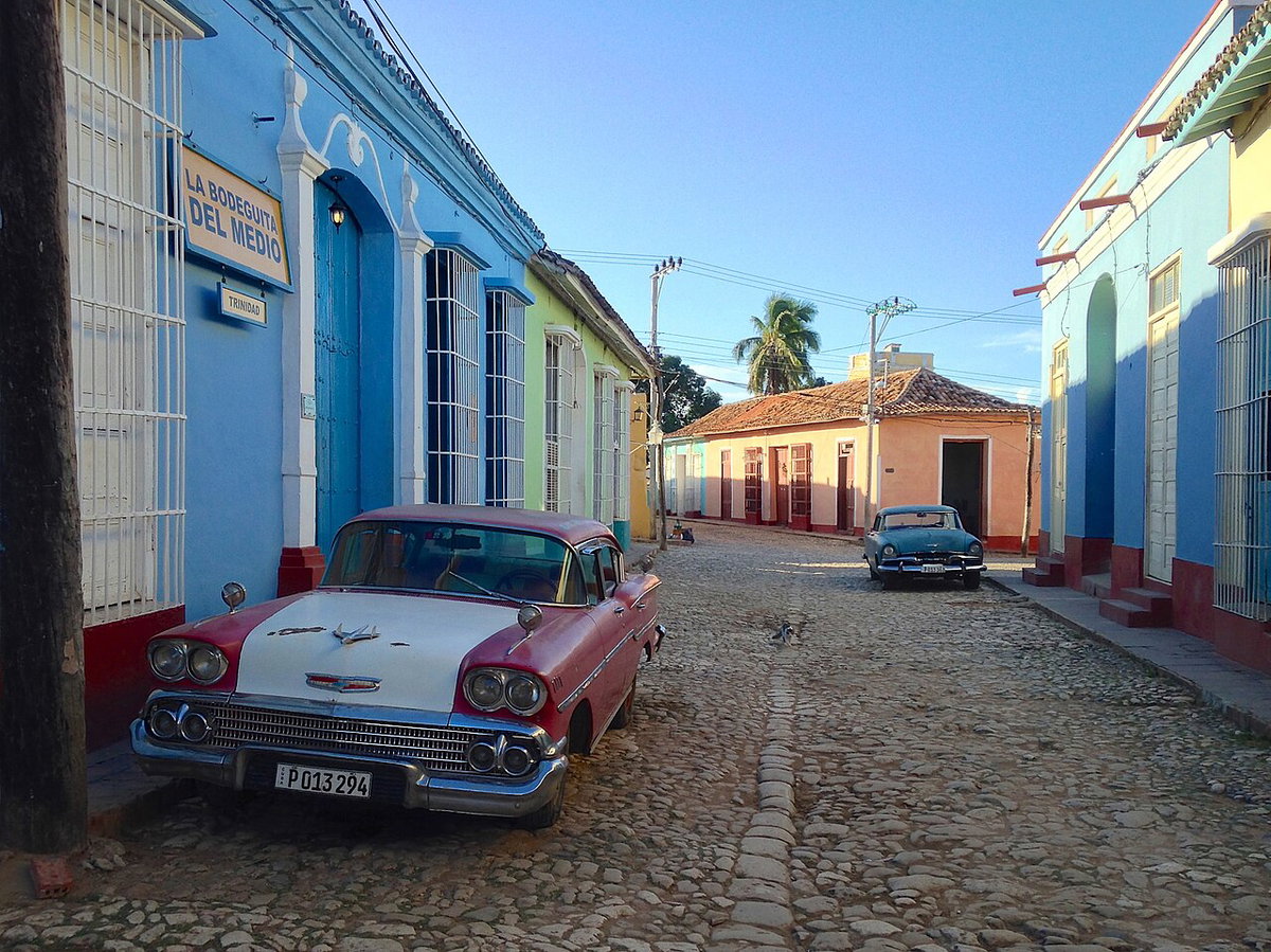 Tranquil Street Of Trinidad, Trinidad, Cuba, 2014