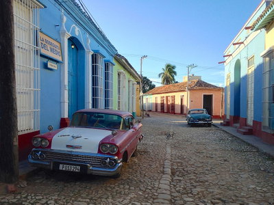 Tranquil Street Of Trinidad, Trinidad, 2014