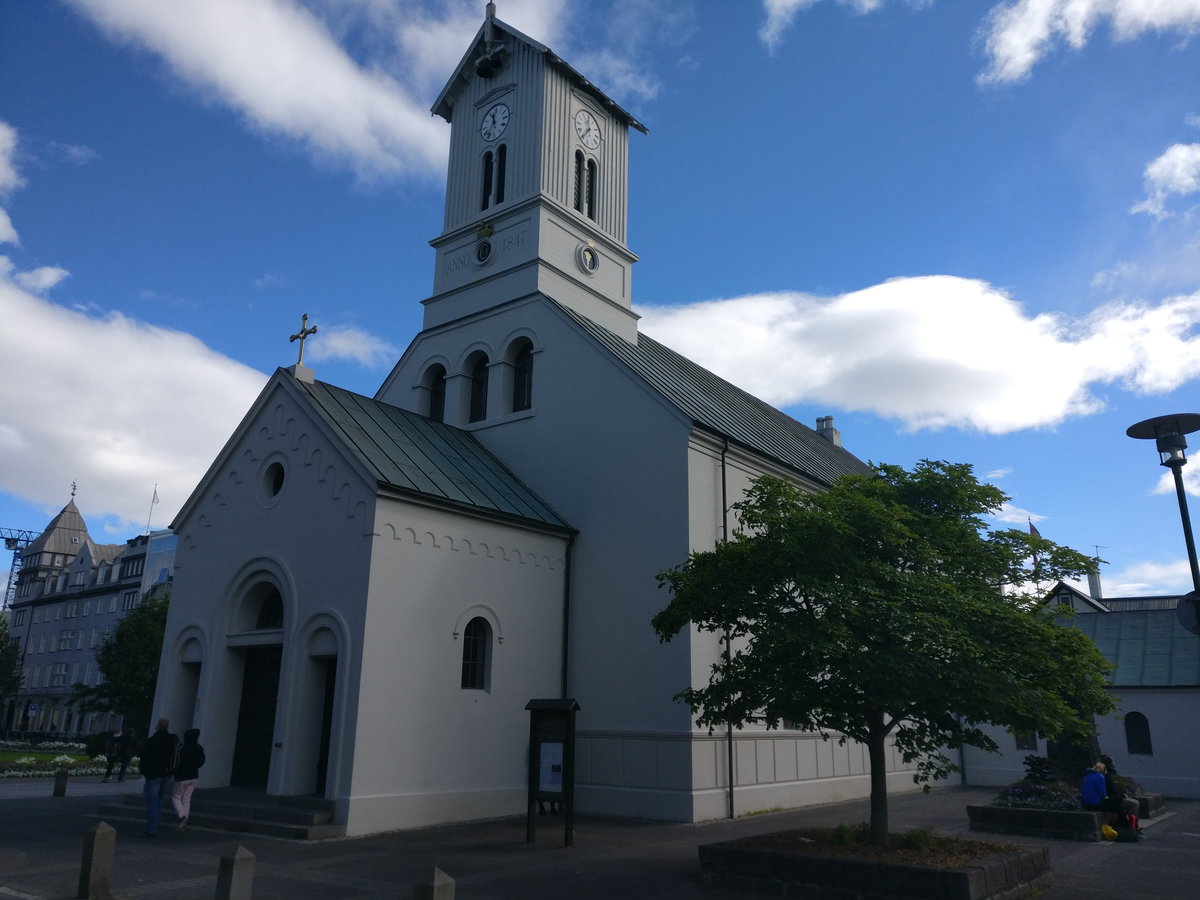 Dómkirkjan í Reykjavík, Reykjavik, Iceland, 2017