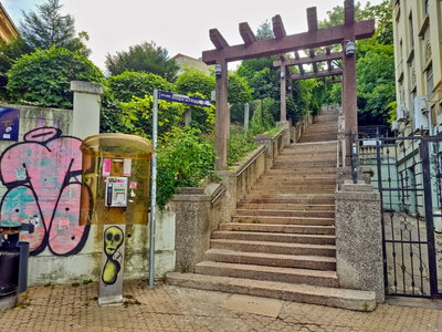 Schody Josipa Schlossera, Zagreb, 2022