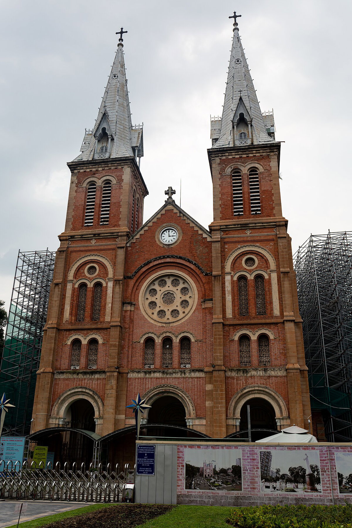 Notre-Dame Cathedral Basilica of Saigon, Ho Chi Minh City, Vietnam, 2019