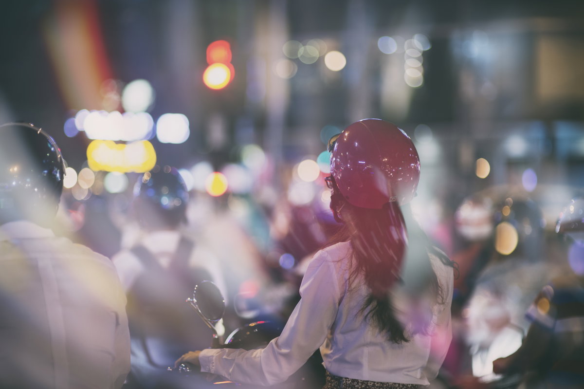 Ho Chi Minh City motorbikers (Unsplash LhENdA-0yCM), Ho Chi Minh City, Vietnam, 2016