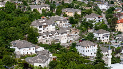 View of Gjirokastër, Gjirokastër, 2019