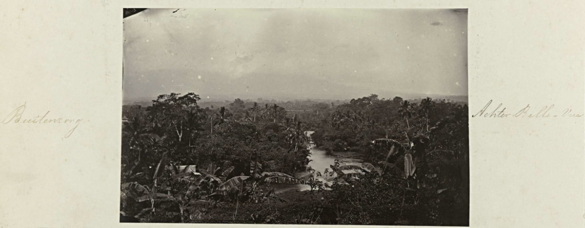 EU: Buitenzorg. Achter Belle-Vue (1863), Bogor, Indonesia, 1863