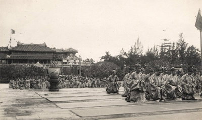 Enthronement of Emperor Bảo Đại 006, Hue, 1926
