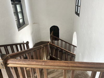 Staircase to the Governor’s bedroom at Elmina, Elmina, 2025