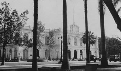 Peru - - Palacio de la Exposicion in Lima, Lima, 1924