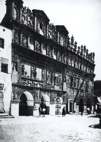 EU: Kazimierz Dolny, Rynek 14. Portrait of Arrivals. (1930), Kazimierz Dolny, 1930