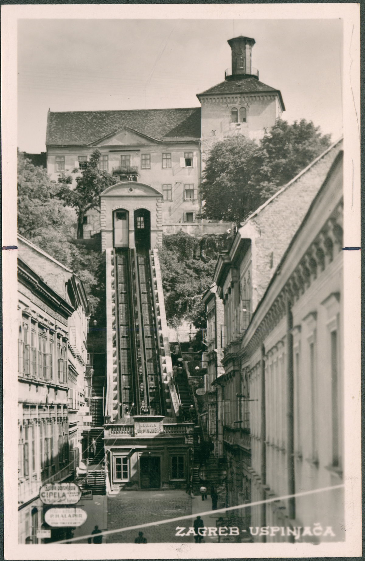 EU: Zagreb - Funicular (1930), Zagreb, Croatia, 1930