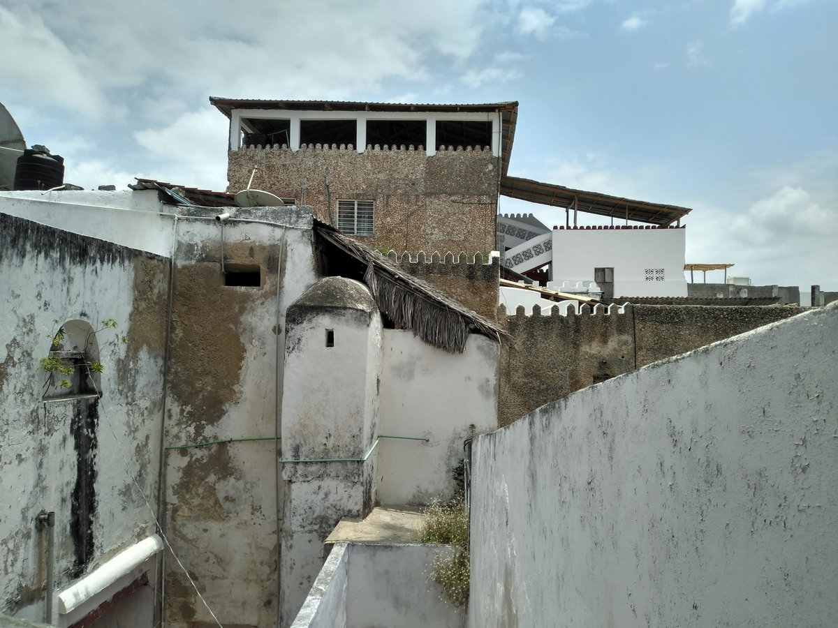 Lamu rooftop skyline, Lamu, Kenya, 2022