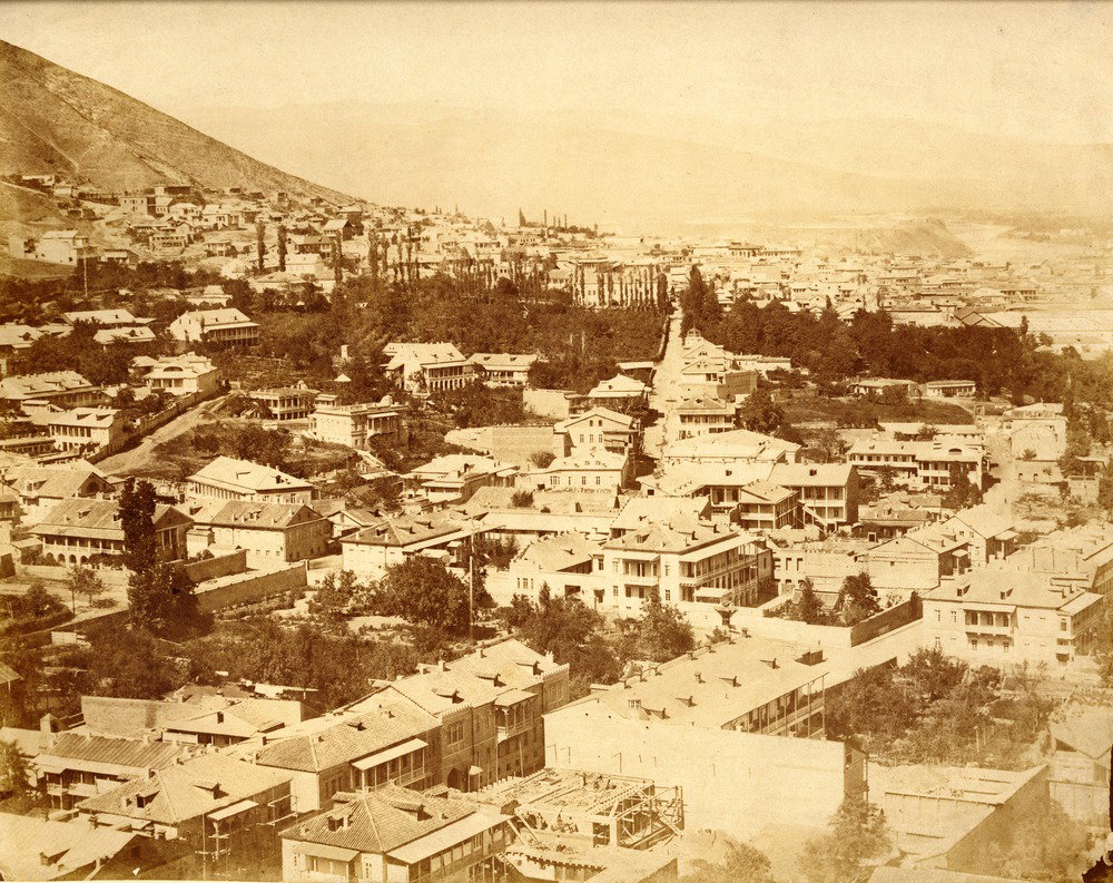 Alexei Ivanitsky. View of Tbilisi, Tbilisi, Georgia, 1858