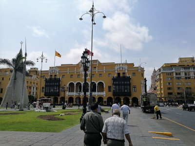 Plaza mayor, Lima, 2017