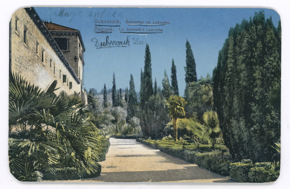 EU: Dubrovnik - Monastery on Lokrum (1916), Dubrovnik, Croatia, 1916