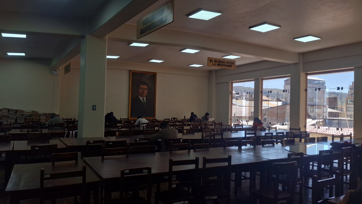 Biblioteca Municipal Gamaliel Churata 01, Puno, Peru, 2025