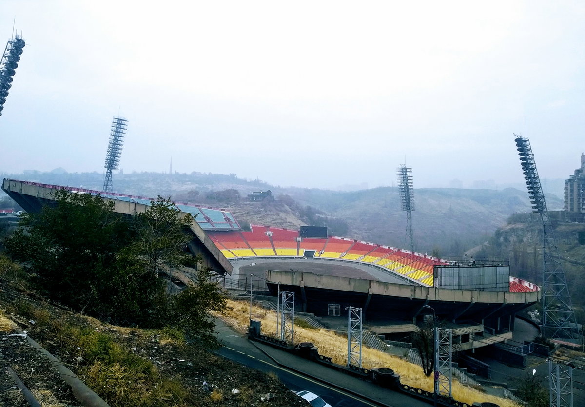 Hrazdan Stadium 01, Yerevan, Armenia, 2019