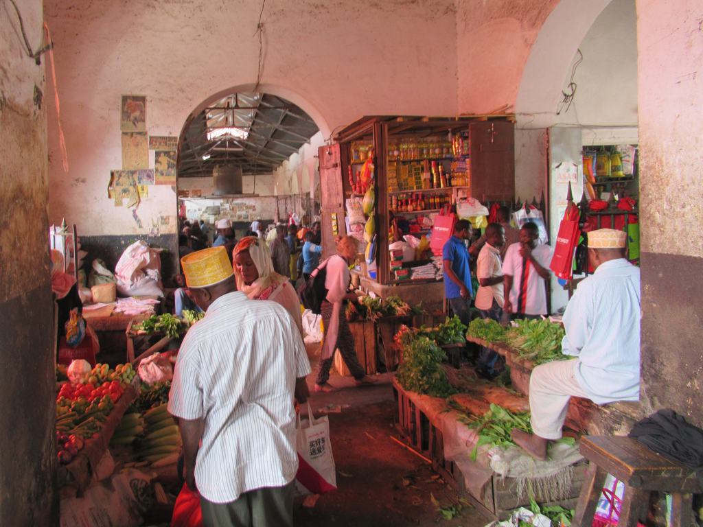 Vegetable Sellers, Zanzibar City (Stone Town), Tanzania, 2017
