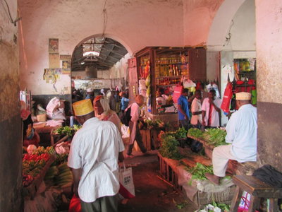 Vegetable Sellers, Zanzibar City (Stone Town), 2017