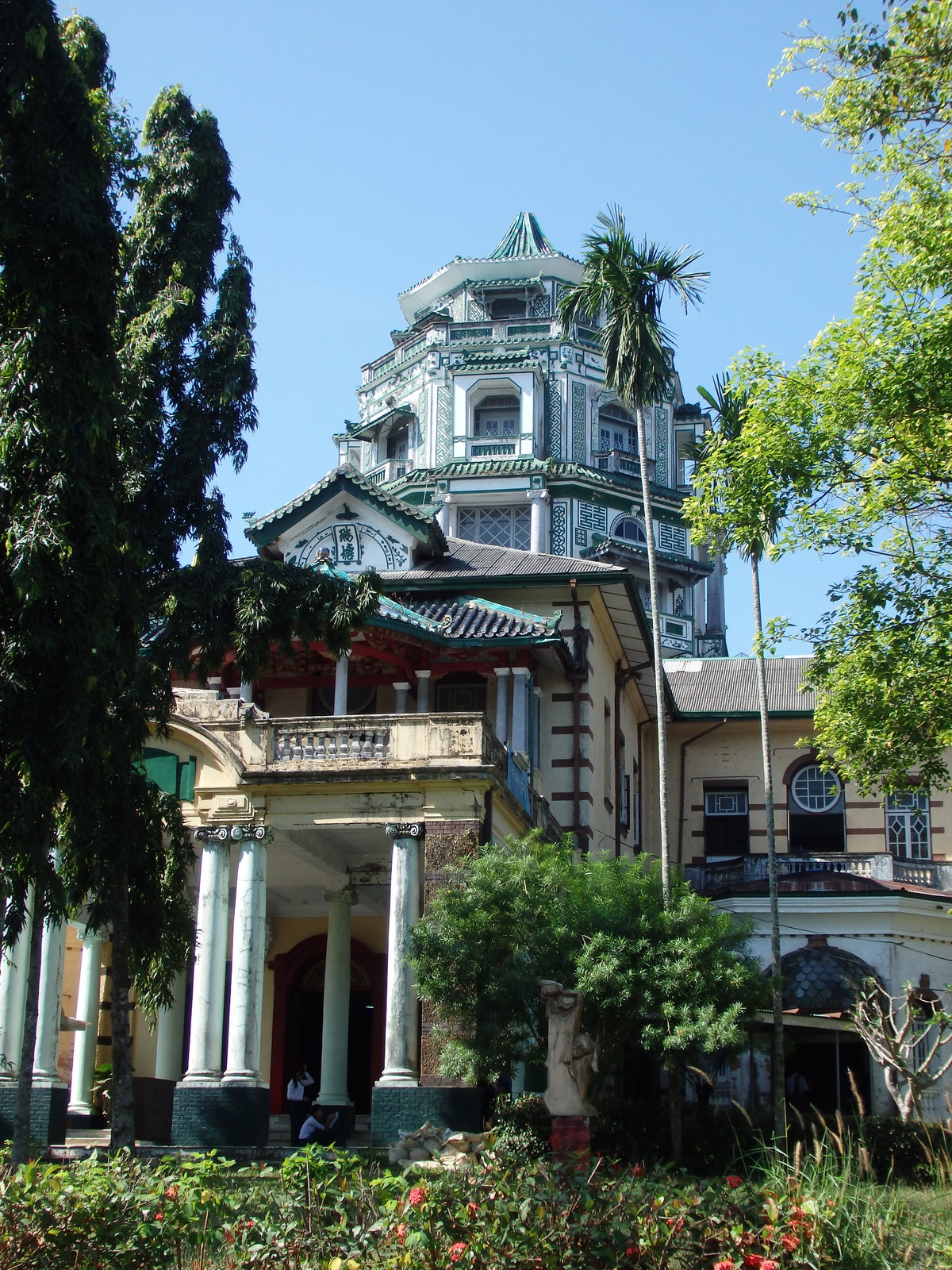 Chin Tsong Palace (Fine Art School), Yangon, Myanmar, 2014