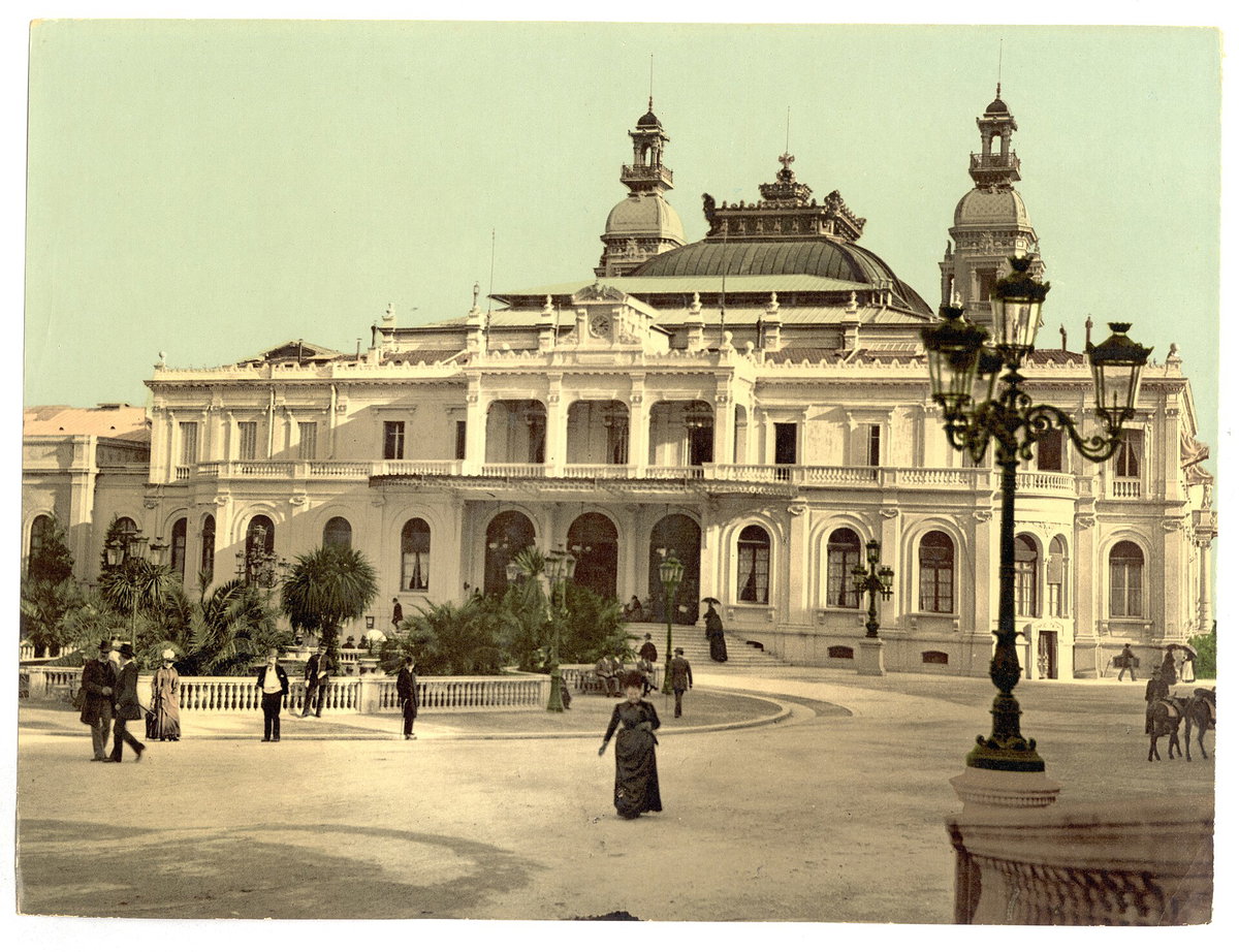 The Monte Carlo Casino, Monaco, 1895