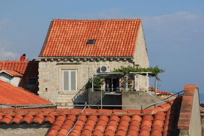 On the wall, Dubrovnik, 2010