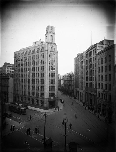 Mutual Life and Citizens Assurance Company Building, corner of Lambton Quay and Hunter Street, Wellington, ca, Wellington, 1940
