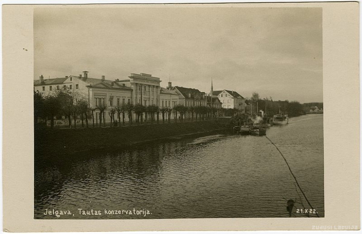 EU: Kurzemes Bruņniecības nams Jelgavā (1922), Jelgava, Latvia, 1922
