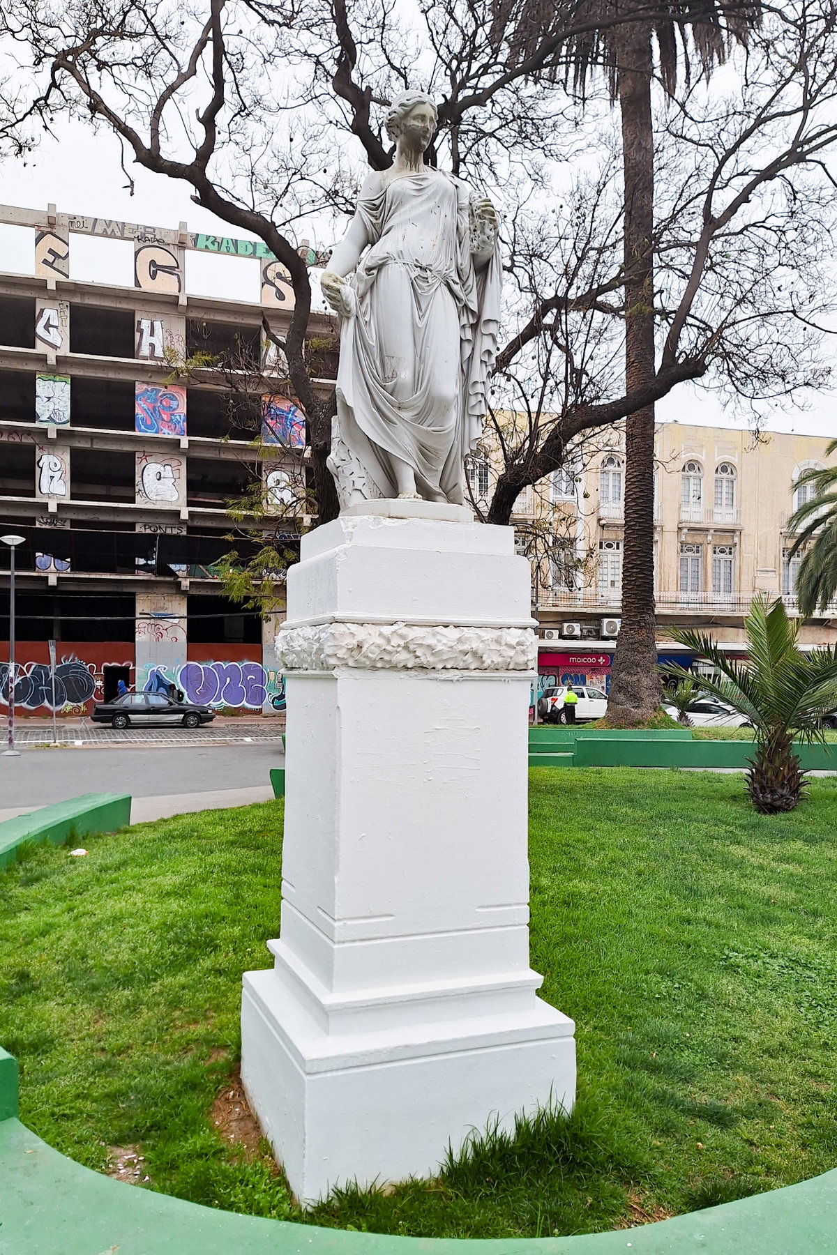 Estatua en Parque Italia, Valparaíso, Valparaíso, Chile, 2024