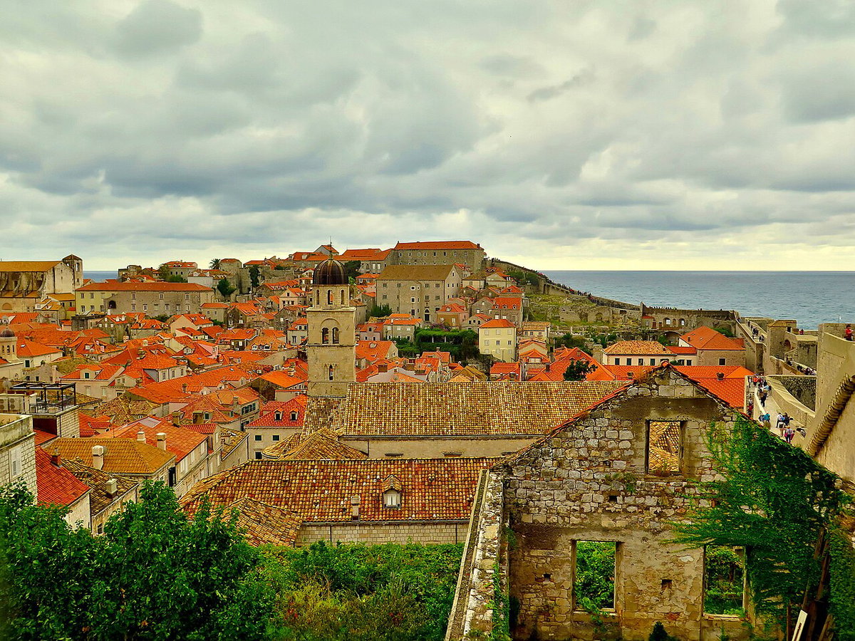 Roofs Of Dubrovnik, Dubrovnik, Croatia, 2015