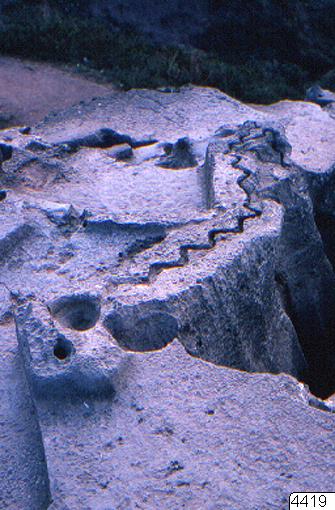 EU: Qenqo, fotografi, photograph [116051] (1980), Cusco — photos through time