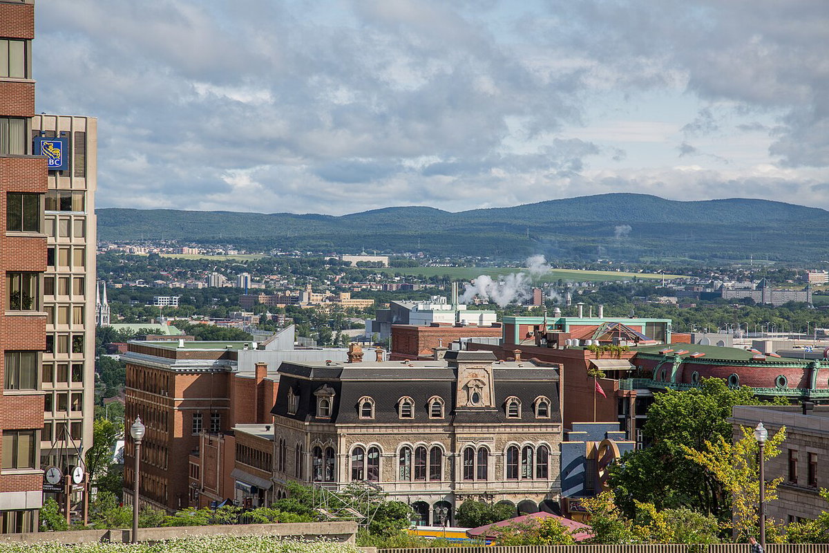 Quebec City Skyline, Quebec City, Canada, 2014