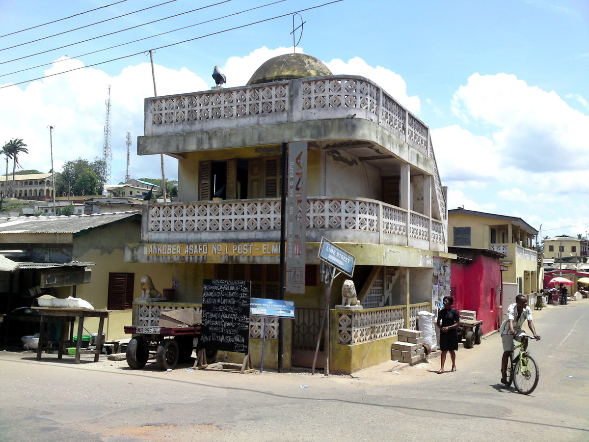 Asafo No. 1 Posuban-Shrine (Elmina, Ghana 2013), Elmina, Ghana, 2013