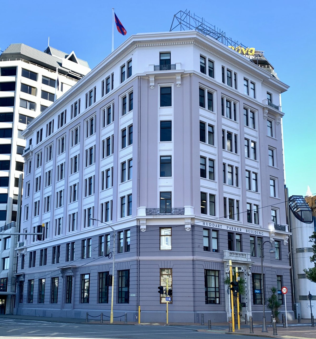 Huddart Parker building 1 Post Office Square, Wellington, New Zealand, 2021