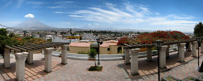 Arequipa from Yanahuara, Arequipa — photos through time