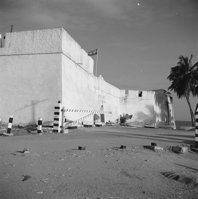 EU: Fort William, oude toegang, Anomabu, 1969