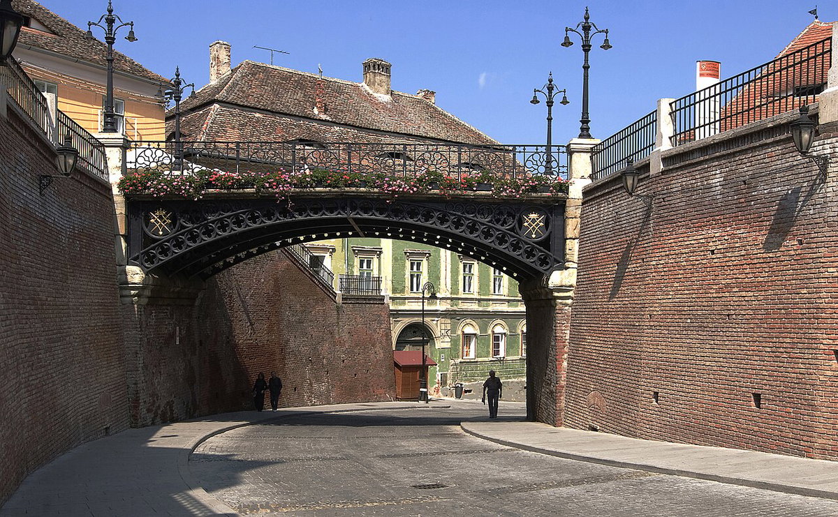 9.Die Lügenbrücke in Hermannstadt (sibiu), Sibiu, Romania, 2009