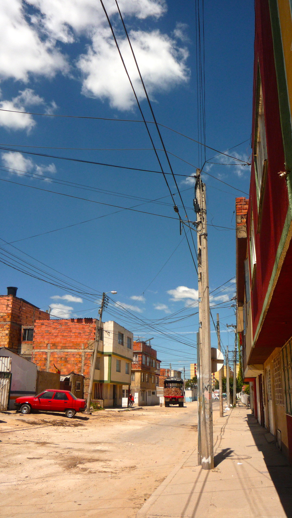 Vía barrio Prado, Bogotá, Colombia, 2011