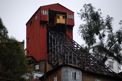 Výtah Ascensor Monjas - Valparaiso, Valparaíso, 2008