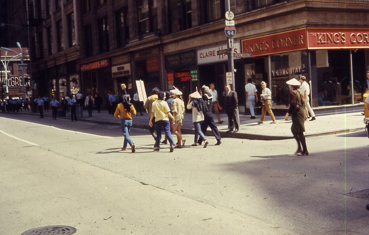21 Anti-War march, Chicago, United States, 1968
