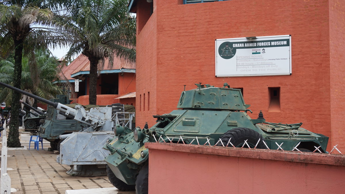 Fort Kumasi and Millitary Museum, Kumasi, Ghana, 2016