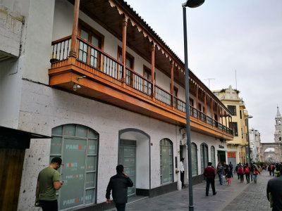 Edifici del carrer Mercaderes d'Arequipa, Arequipa, 2017