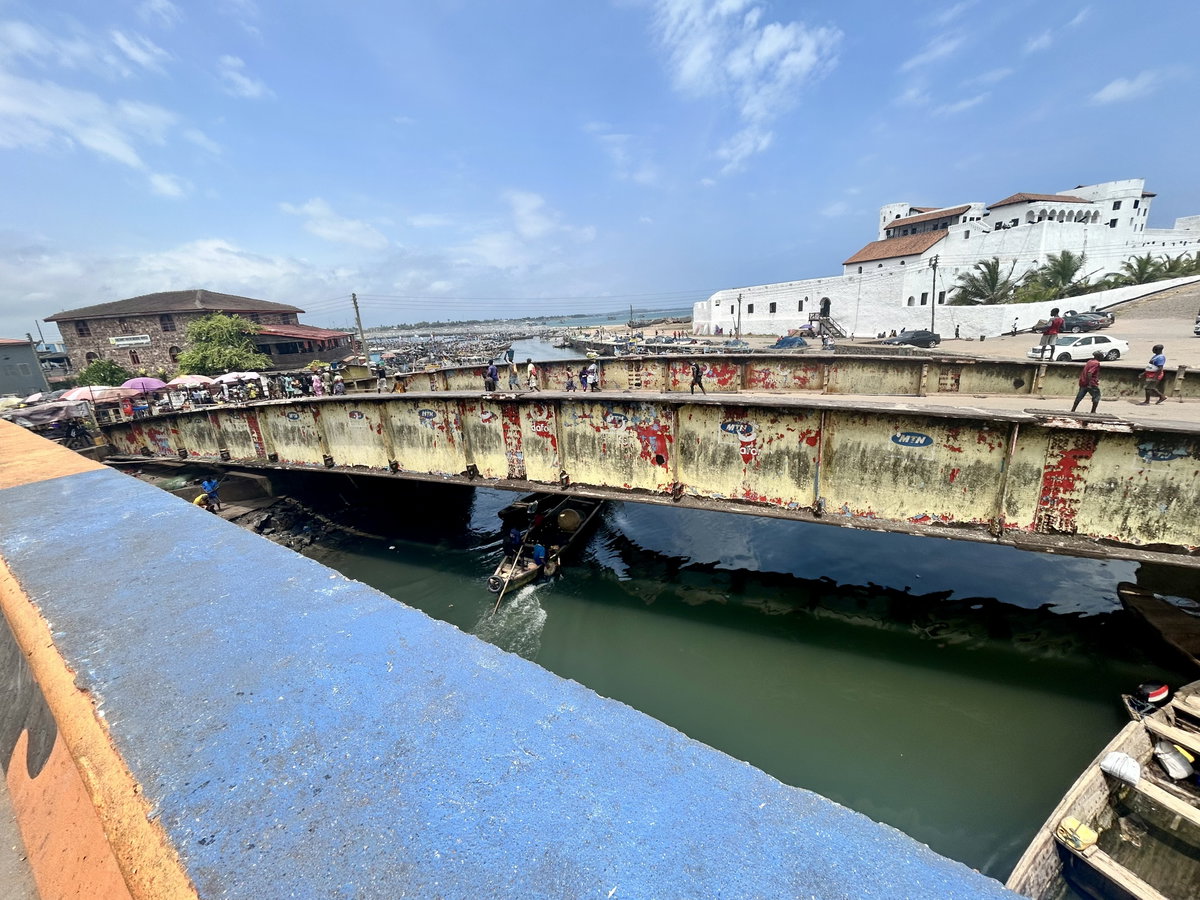 Bridge near the Elmina Castle, Elmina, Ghana, 2025