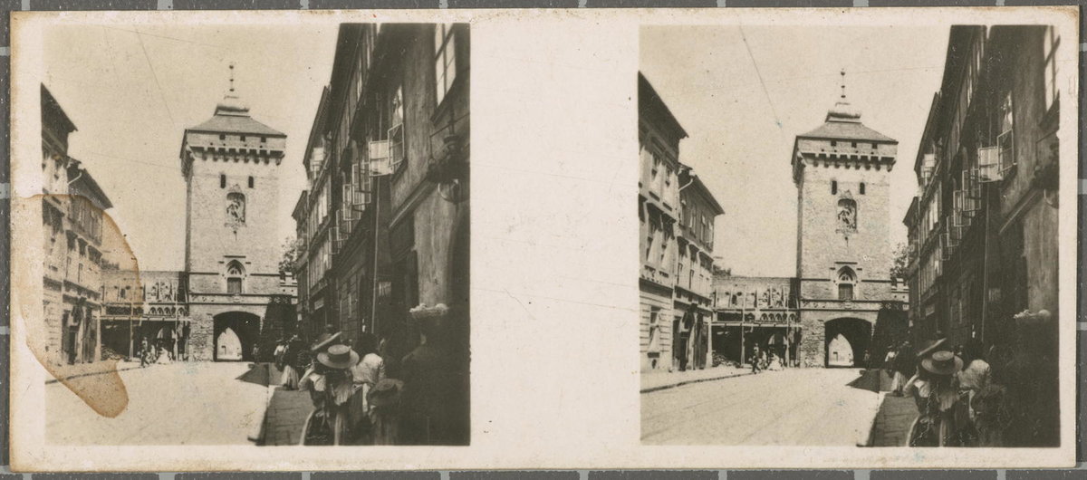 EU: No. 214. Krakow (Krakow). San Florián Puerta. (-1933), Kraków, Poland, 1933