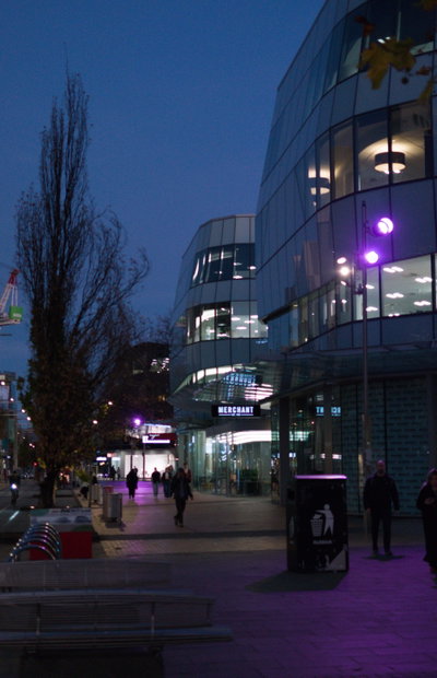 Christchurch Pre-Wikicon sunset photowalk 36 City Mall, Christchurch, 2025