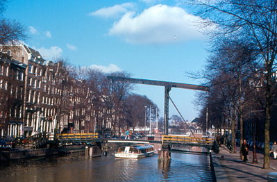 Amsterdam - Lift Bridge, Amsterdam, 1970