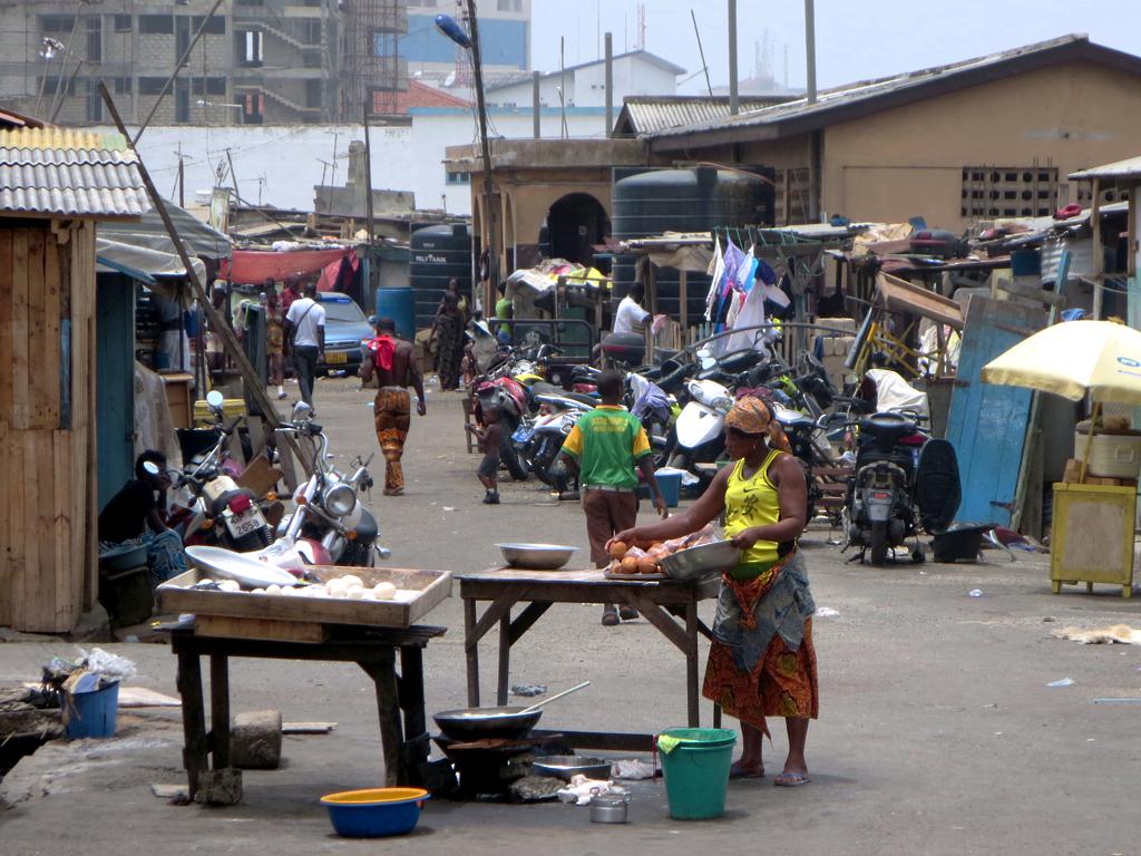 Back Street of Jamestown, Accra, Ghana, 2015