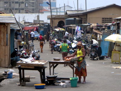 Back Street of Jamestown, Accra, 2015